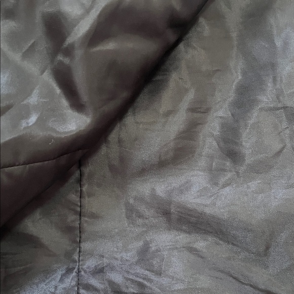 Laundry by Design Black Trench Coat with White Accents Elegant Size Medium - Picture 8 of 9